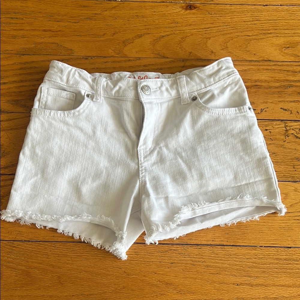 Cat & Jack White Denim Shorts
